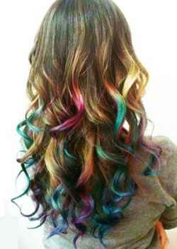  رنگ مو هات هیوس hair chalk hot huez