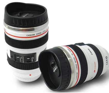 mug lens 5 لیوان با طرح لنز دوربین ( بدون همزن )