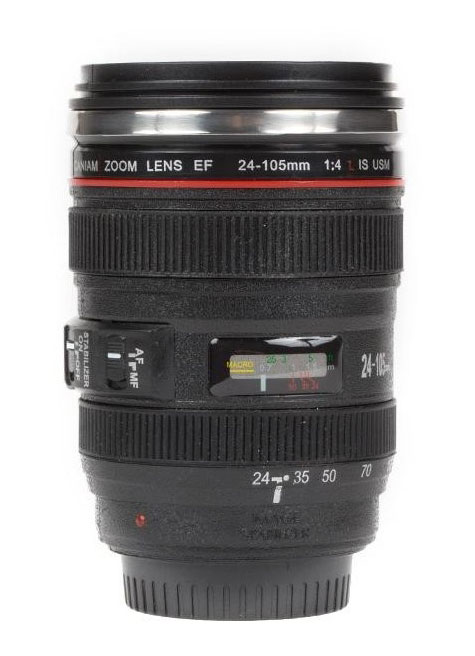 mug lens 1 لیوان با طرح لنز دوربین ( بدون همزن )