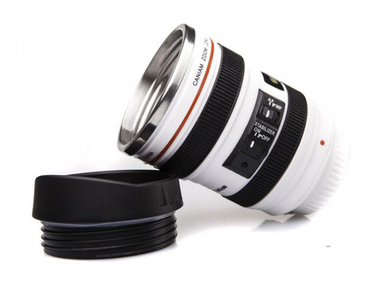 mug lens 4 لیوان با طرح لنز دوربین ( بدون همزن )